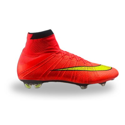 Nike Mercurial Superfly IV Hyper Punch / Gold / Black 2014 World Cup FG