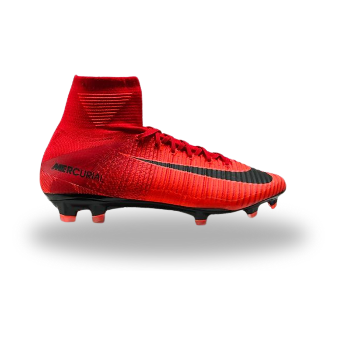 Nike Mercurial Superfly V FG Play Fire Light University Red / Black