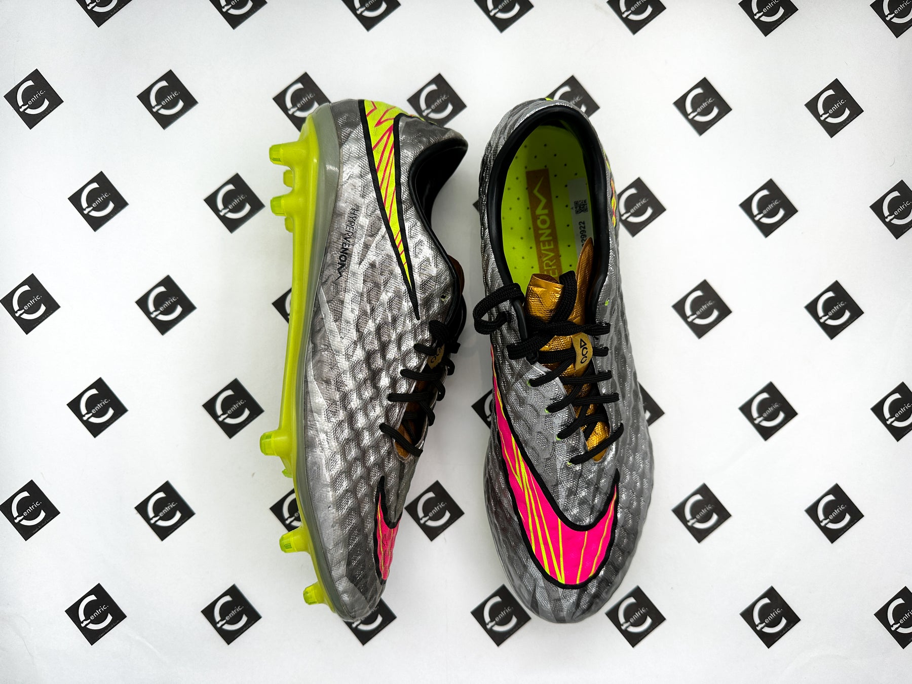 Nike Hypervenom Phantom I Silver Liquid Diamond FG SE Neymar â Bootscentric