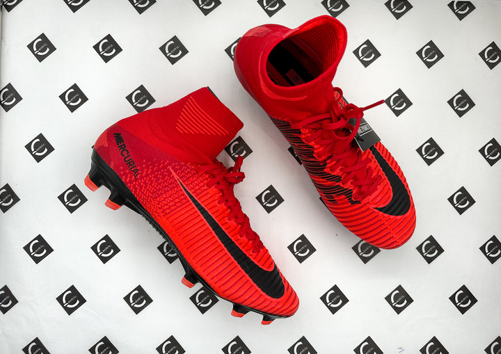 Nike Mercurial Superfly V FG Play Fire Light University Red Black Bootscentric